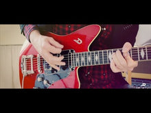 Charger et lire la vidéo dans la visionneuse de la Galerie, Duesenberg Paloma Red Sparckle Guitare Electrique avec etui