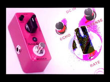 Charger et lire la vidéo dans la visionneuse de la Galerie, MOOER ANA ECHO Pédale Delay
