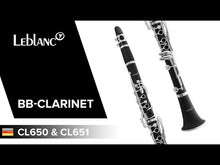 Charger et lire la vidéo dans la visionneuse de la Galerie, LEBLANC CLARINETTE EN ABS SIB CL650
