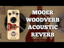 Charger et lire la vidéo dans la visionneuse de la Galerie, MOOER WOODVERB Pédale Reverb