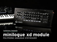 Charger et lire la vidéo dans la visionneuse de la Galerie, KORG MINILOGUE XD MODULE HYBRIDE