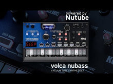Charger et lire la vidéo dans la visionneuse de la Galerie, KORG - DKO VOLCA-NUBASS bouclier Synthé basse analogique avec lampe Nutube