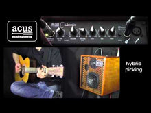 Charger et lire la vidéo dans la visionneuse de la Galerie, ACUS ONE FORSTRINGS 5 WOOD Ampli Guitare Acoustique