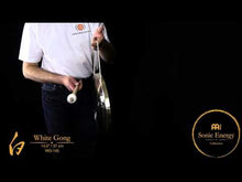 Charger et lire la vidéo dans la visionneuse de la Galerie, GONG SONIC ENERGY WHITE 14,5" Avec MAILLOCHE WG-145