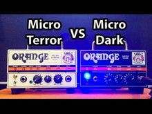Charger et lire la vidéo dans la visionneuse de la Galerie, Orange Micro Terror tête Ampli 20W Dark