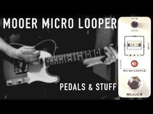 Charger et lire la vidéo dans la visionneuse de la Galerie, MOOER MICRO LOOPER Pédale looper