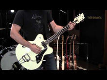 Charger et lire la vidéo dans la visionneuse de la Galerie, Duesenberg Fullerton TV Vintage White Guitare Electrique avec etui