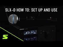 Charger et lire la vidéo dans la visionneuse de la Galerie, SHURE SLXD24E SM58-H56 Système complet - Emetteur main SM58 - 518-562 MHz