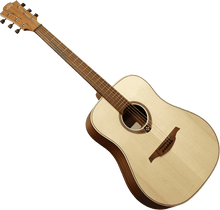 Charger l'image dans la galerie, LAG TL70D Guitare folk Gaucher Dreadnought Gaucher Naturelle
