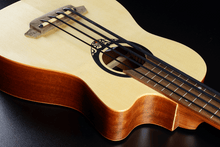 Charger l'image dans la galerie, LAG Ukulele BASSE TKB150FCE Mini Basse Fretless Pan-Coupé Électro avec housse
