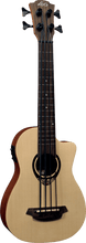 Charger l'image dans la galerie, LAG Ukulele BASSE TKB150FCE Mini Basse Fretless Pan-Coupé Électro avec housse
