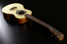Charger l'image dans la galerie, LAG TKU150TE UKULELE Tenor Slim Arched Back Électro avec housse

