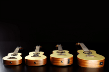 Charger l'image dans la galerie, LAG TKU150TE UKULELE Tenor Slim Arched Back Électro avec housse
