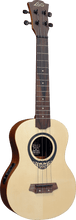 Charger l'image dans la galerie, LAG TKU150TE UKULELE Tenor Slim Arched Back Électro avec housse
