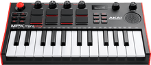 Charger l'image dans la galerie, AKAI PROFESSIONAL - MPKMINIPLAYMK3 Mini touches - USB 25 mini notes, 128 sons, 8 pads, écran OLED, HP
