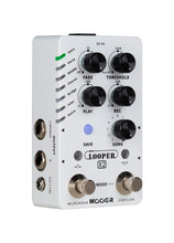 Charger l'image dans la galerie, MOOER LOOPER X2 LOOPERX2 BLANC Pédale looper
