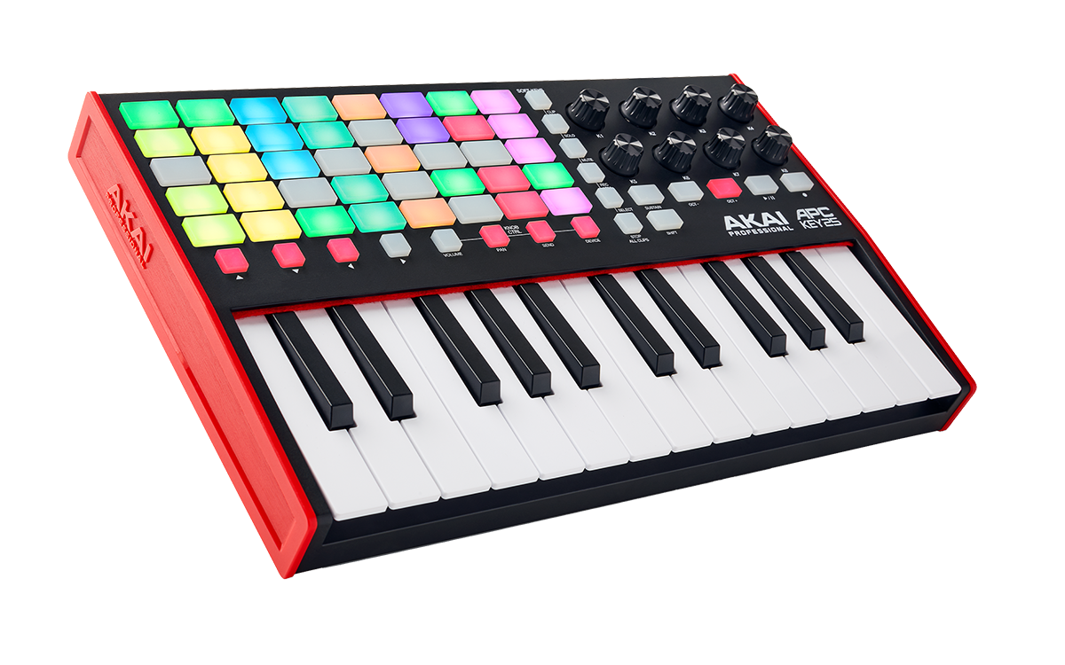 AKAI PROFESSIONAL - RAP APCKEY25MK2 Pour Ableton - 5x8 pads, 8 potentiomètres