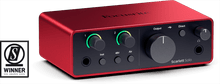 Charger l'image dans la galerie, Focusrite SCARLETT4-SOLO Scarlett G4 - Scarlett Solo 4th Gen - 2 in / 2 out - USB-C
