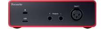 Charger l'image dans la galerie, Focusrite SCARLETT4-SOLO-STU Scarlett G4 - Scarlett Solo Studio 4th Gen - 2 in/2 out USB-C - micro, casque &amp; accessoires
