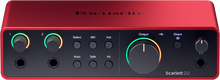 Charger l'image dans la galerie, Focusrite SCARLETT4-STUDIO Scarlett G4 - Scarlett 2I2 Studio 4th Gen - 2 in/2 out USB-C - micro, casque &amp; accessoires
