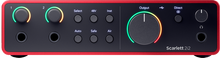 Charger l'image dans la galerie, Focusrite SCARLETT4-STUDIO Scarlett G4 - Scarlett 2I2 Studio 4th Gen - 2 in/2 out USB-C - micro, casque &amp; accessoires
