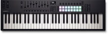 Charger l'image dans la galerie, Novation LAUNCHKEY-61-MK4 Clavier maitre 61 touches, 16 pads, 8 encodeurs, 9 faders, écran OLED
