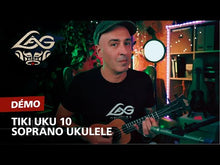 Charger et lire la vidéo dans la visionneuse de la Galerie, LAG TKU10S Ukulele Soprano + housse
