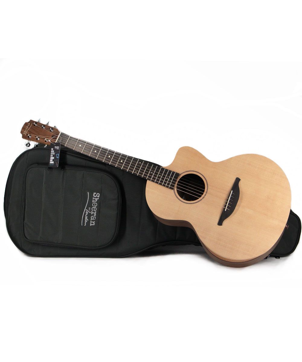 Sheeran by Lowden S-04 - Solid sitka top - L.R. Baggs Element incl. Bag