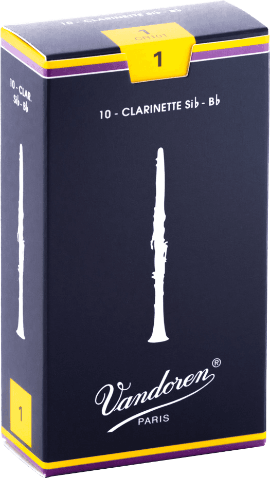 VANDOREN CR101 boite de 10 anches Clarinette Sib  Force 1