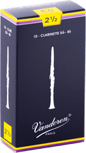 Charger l&#39;image dans la galerie, VANDOREN CR1025 boite de 10 anches Clarinette Sib  Force 2,5
