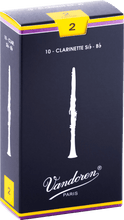 Charger l&#39;image dans la galerie, VANDOREN CR102 boite de 10 anches Clarinette Sib  Force 2
