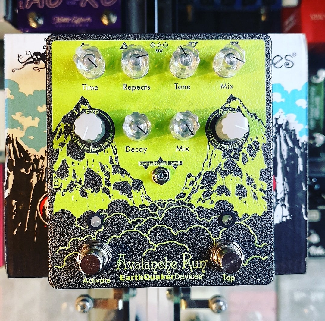 EarthQuaker Devices Avalanche Run Ryo Delay & Reverb Guitar Effect Pedal - 400 Ex limited Edition 2020
