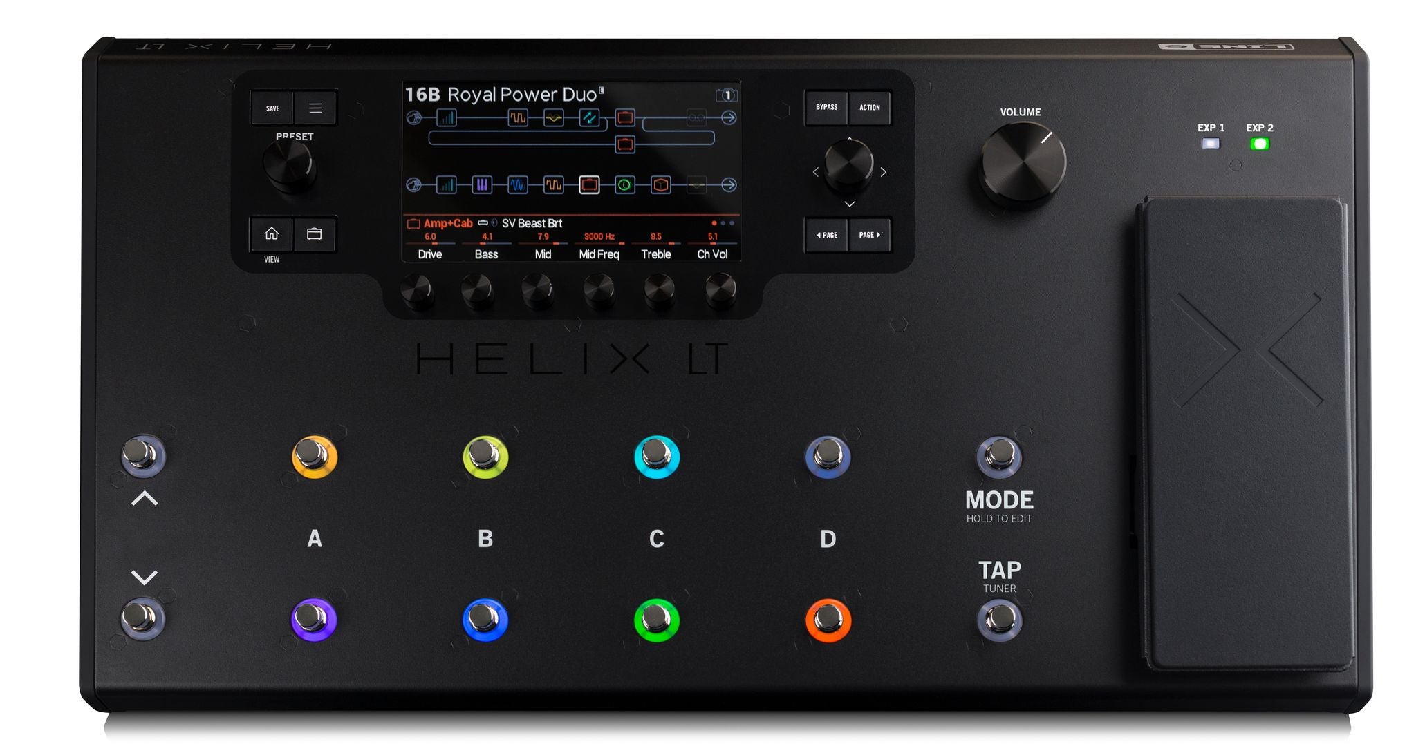 ギター Llne6 HELIX LT Line6 Helix LT Guitar Processor – diapasonmusic