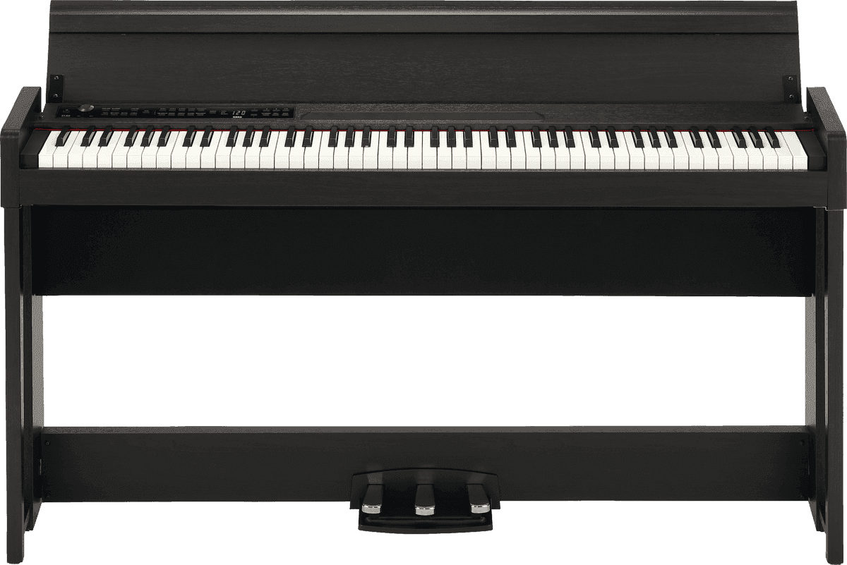 KORG C1 AIR BR 88 notes, Piano numérique Bluetooth, bois avec stand
