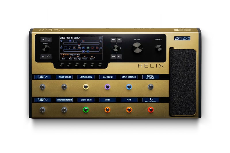 LINE6 Helix Floor GOLD Limited Edition