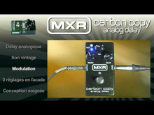 Charger et lire la vidéo dans la visionneuse de la Galerie, MXR M 169 Pédale Carbon Copy Analog Delay
